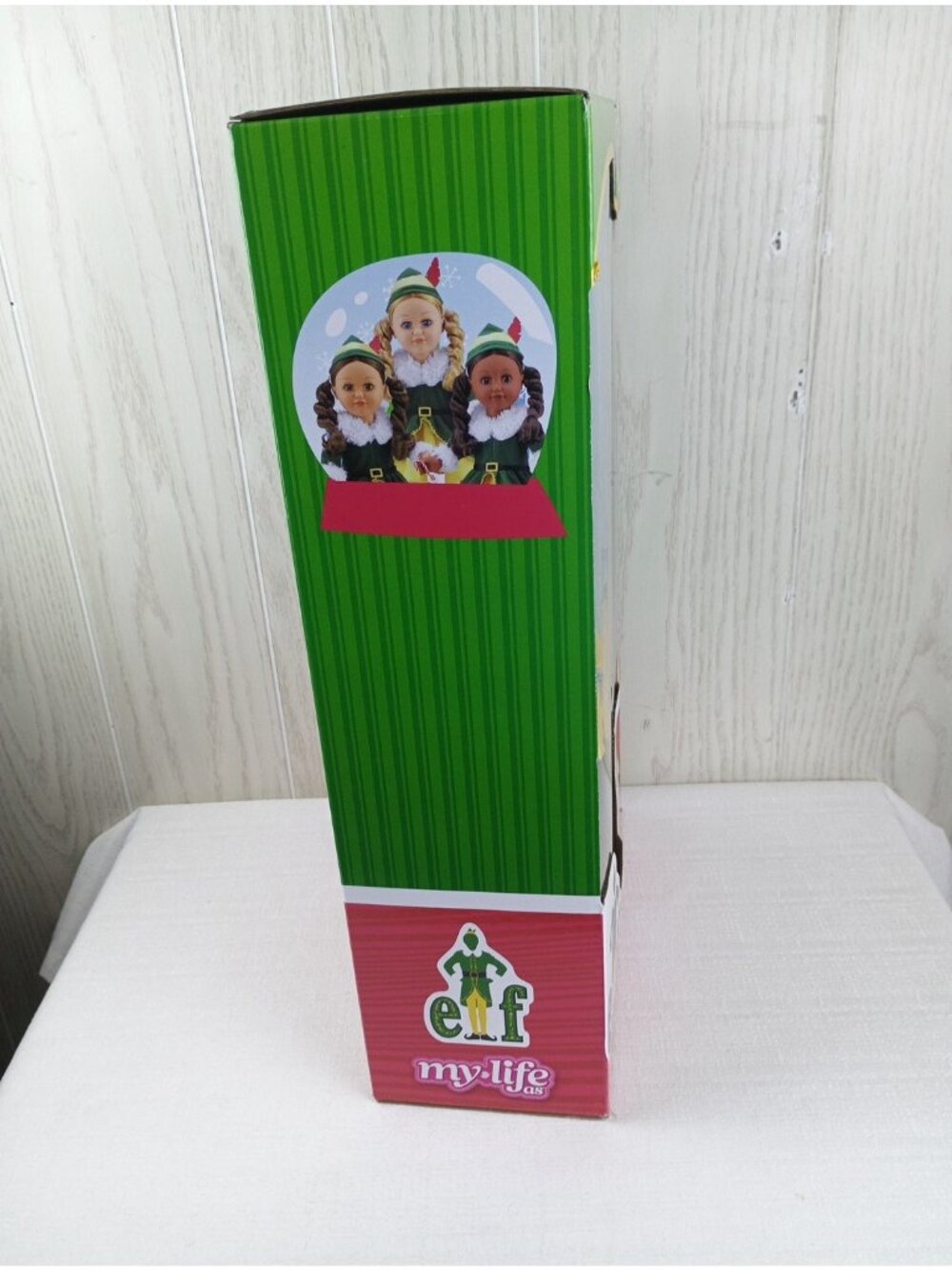 My Life as Buddy the Elf 18" Doll Dark Black Hair Christas Movie baby doll - Picture 13 of 15